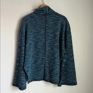 Free People We The Free Sunny Days Turtleneck sweater "Overboard Combo" blue M thumbnail 3