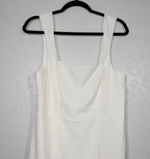 Show Me Your Mumu New White Stretch Eden Midi Dress Size XL thumbnail 4