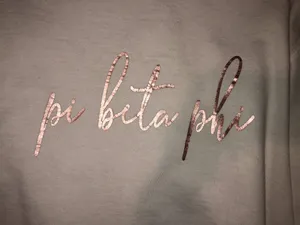 Comfort Colors Sweatshirt Pi Phi thumbnail 2