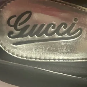 Gucci black suede peep toe platforms, 41 thumbnail 5