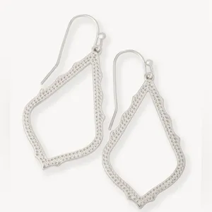 Kendra Scott Sophia Drop Earrings in Silver thumbnail 1