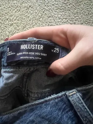 Hollister Distressed Denim Shorts thumbnail 3