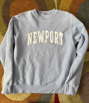 John Galt Brandy Melville Erica Newport Rhode Island Crewneck Sweatshirt OS thumbnail 1