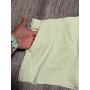 Lululemon Ribbed Softstreme High-Rise Short 2" Kohlrabi Green Size 14 thumbnail 7