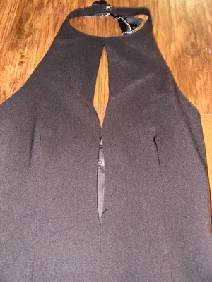 ZARA Mini Dress Black thumbnail 2