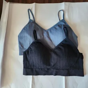Pack of 2 Sport Bra Size L black and blue thumbnail 2