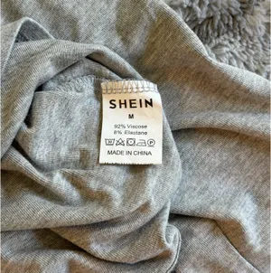 Shein Thin Long Sleeve Top - Grey Size M thumbnail 3