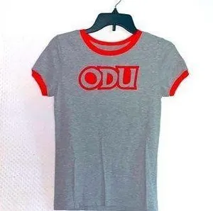 Camp David Women’s ODU Gray Heather Athletic Tee thumbnail 1