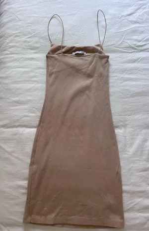 ZARA Dress Mini tan thumbnail 1