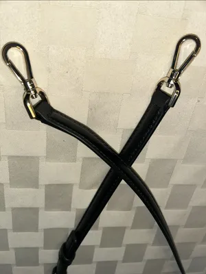 Kate Spade Black Leather Strap with Silver Hardware thumbnail 2