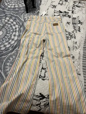 Wrangler Striped Flare Jeans thumbnail 1