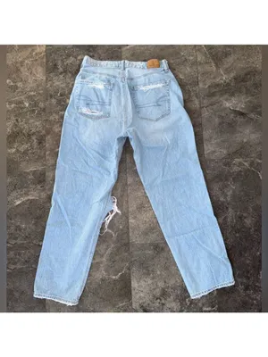 American Eagle Outfitters Mom Straight Jean Size 6 thumbnail 2