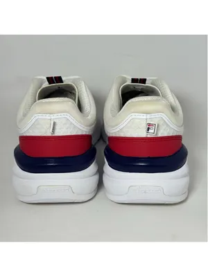 Women's Fila Disruptor Energized Lace Up Sneakers Size 8.5 White Red Blue thumbnail 7