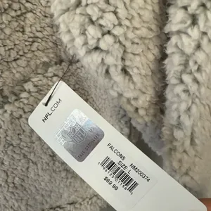 NFL Women's Size Large Atlanta‎ Falcons Sherpa Quarter-Zip Pullover Jacket Nwt thumbnail 3