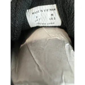 Everlane The Trainer Leather Sneaker Unisex W 7 M 5 Black New Without Box thumbnail 7