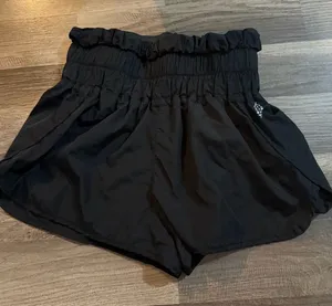 Free People The Way Home Shorts Movement Black thumbnail 1