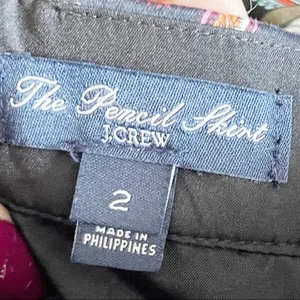 J. CREW | Paisley Print Pencil Skirt Sz 2 thumbnail 6