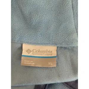 Columbia Arctic Air‎ Fleece 1/2 Zip Blue Jacket Women's XL Warm Outdoor Comfy thumbnail 7