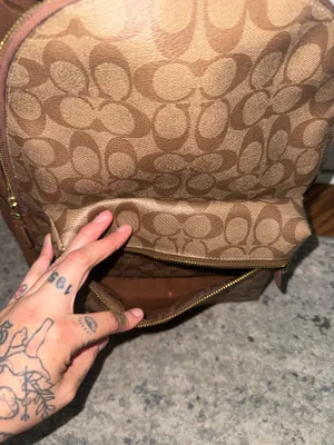 Coach Canvas Backpack thumbnail 2