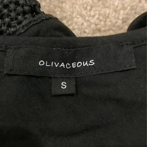 ⭐️ Olivaceous black halter top in size small thumbnail 4