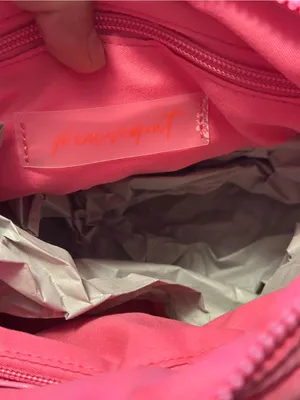 Free People Quilted Hot Pink Puffer Crossbody Bag thumbnail 7