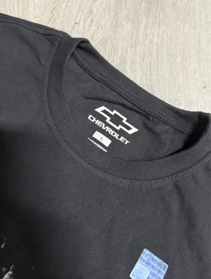 Chevrolet logo tee shirt Black Size L thumbnail 4