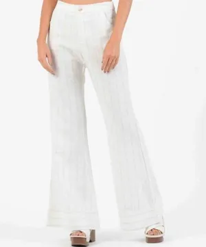 Lucca Couture Isla White Wide Leg Pants thumbnail 2