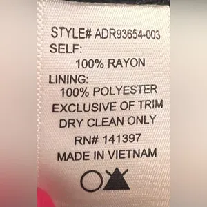 ASTR the Label Crochet Hem Sleeveless Black Rayon Mini‎ Shift Dress Size Large thumbnail 8