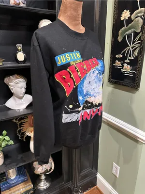 Justin Bieber “Anyone” Official Merchandise Crewneck Sweatshirt – Size XS thumbnail 8