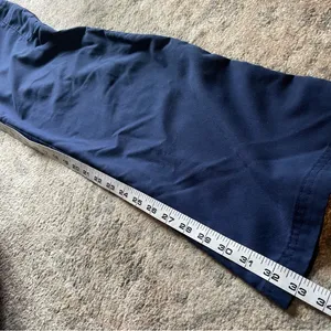 Grey’s Anatomy Navy Blue Boot Cut Flare Cotton Scrub Pants Small thumbnail 4