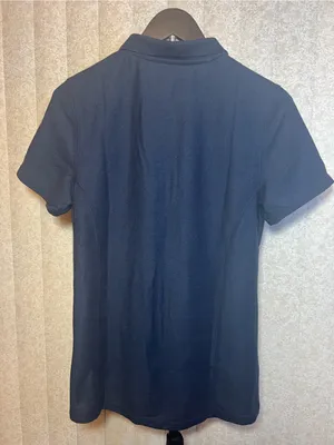 Carhartt‎ NWT Women’s Navy Relaxed Fit Stain Breaker Pocket Polo M thumbnail 2