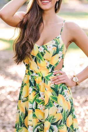 Show Me Your Mumu Piper Lemon Dress thumbnail 4