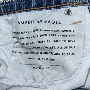 American Eagle Denim Distressed Mom Jeans Size 2 thumbnail 10