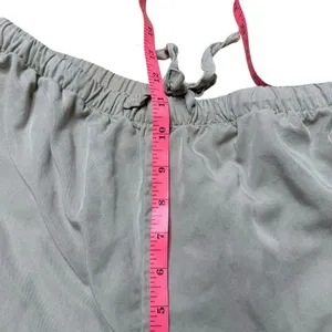 Dip Light Tan Wide Cargo Pants Pull on Style Tencel Small thumbnail 7