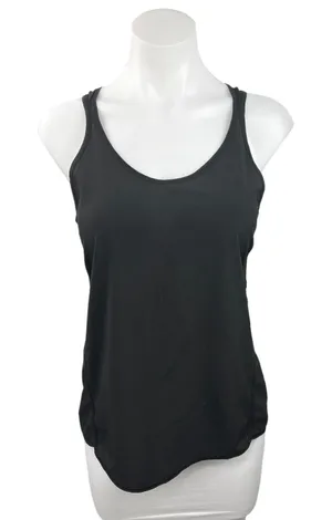 Lululemon Womens Black Scoop Neck Sleeveless Pullover Activewear Tank Top Size 4 thumbnail 1