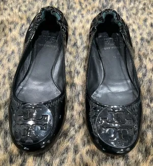 Tory‎ Burch Patent Leather Ballet Flats thumbnail 1