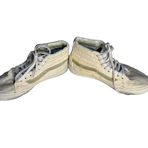 Vans funky white Hi-tops. Size 4.5 Men’s, 6 Women’s thumbnail 2