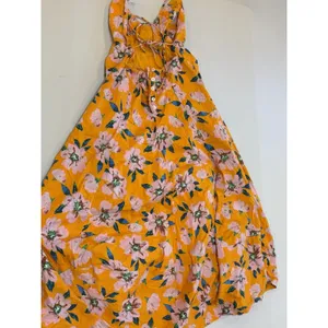 Free People Yellow Floral Maxi Dress thumbnail 6