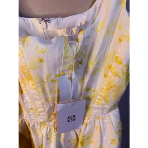 WAYF‎ Yellow White Floral Desi Corset Dress Size XS NWT thumbnail 10