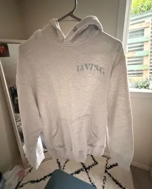 GLO hoodie Gray Size M thumbnail 1