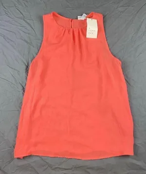 NEW Blouse Orange Size XS thumbnail 1