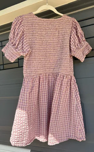 Tecovas Cotton Dress Pink Size M thumbnail 2