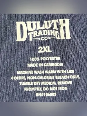 Duluth Trading Co Women’s Size 2XL Grey Frost Lake Fleece Pullover thumbnail 3