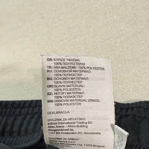Adidas Black Joggers with White Stripes thumbnail 8
