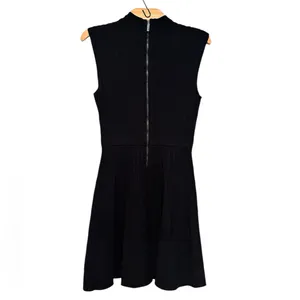 Ted Baker Black Knit Sleeveless Cocktail Dress M thumbnail 10