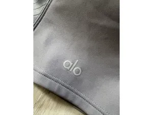 Alo Yoga Airlift Winter Warm Mob Wife Faux Leather Cropped Supermoto Tank small thumbnail 5