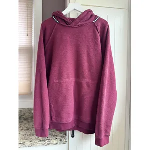 Nike Sportswear Rally Essentials Pullover Hoodie Women XL Burgundy CI1192-638 thumbnail 12