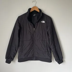 The North Face Women's Black Quilted Puffer Jacket Coat Full Zip Size Small thumbnail 1