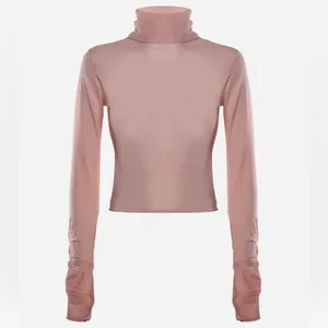 Revolve For Love And Lemons Pink Sadie Turtleneck Top Size XXS thumbnail 5