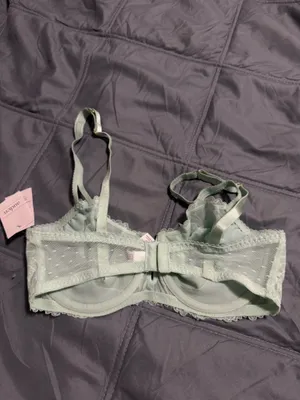 NWT AUDEN LACE BRA 34D Green Size 34 D thumbnail 3